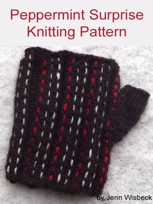 cover image of Peppermint Surprise Knitting Pattern